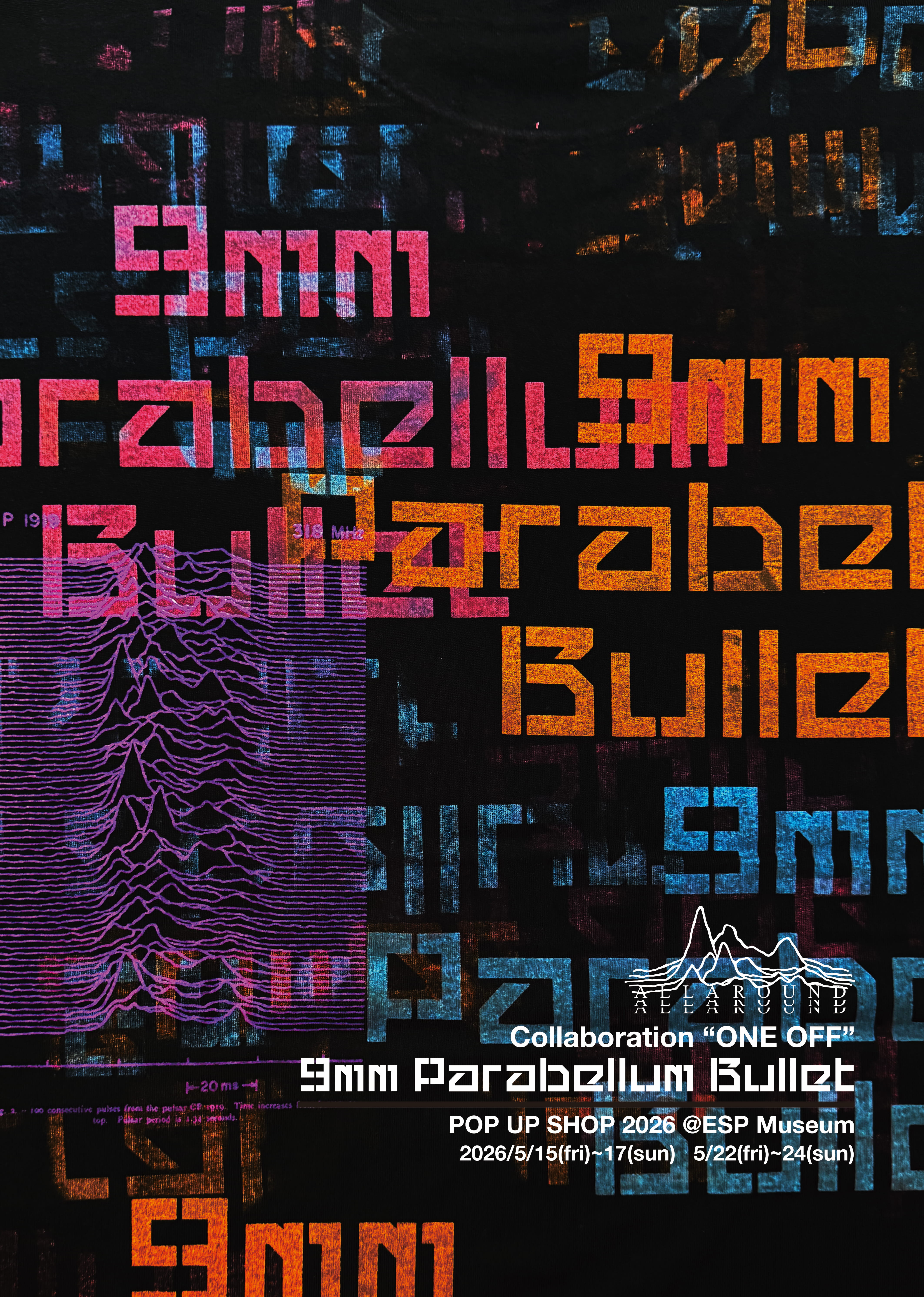 【9mm Parabellum Bulletコラボ】ONE OFF (1点物)