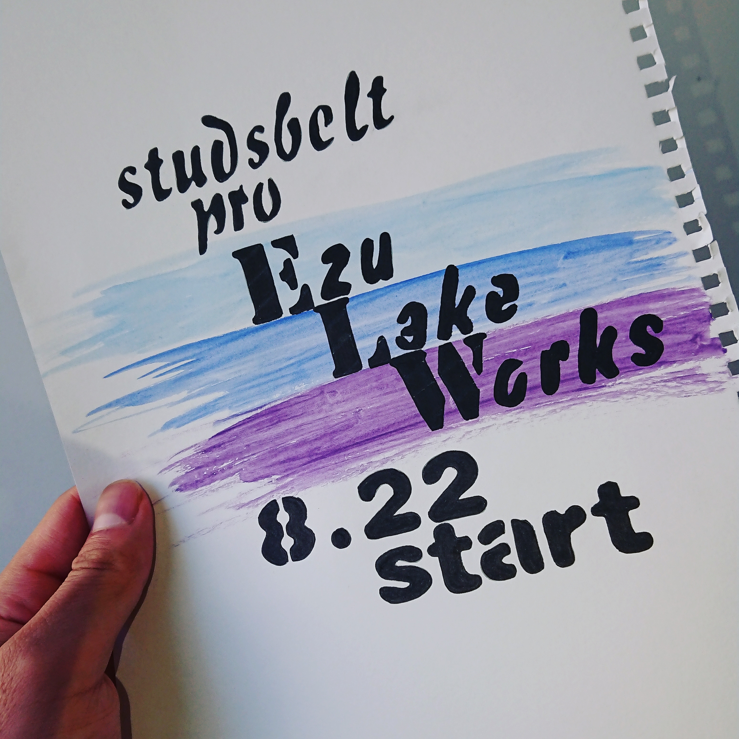 ezulakeworks☀️ start ✨ スタート🗾🚀