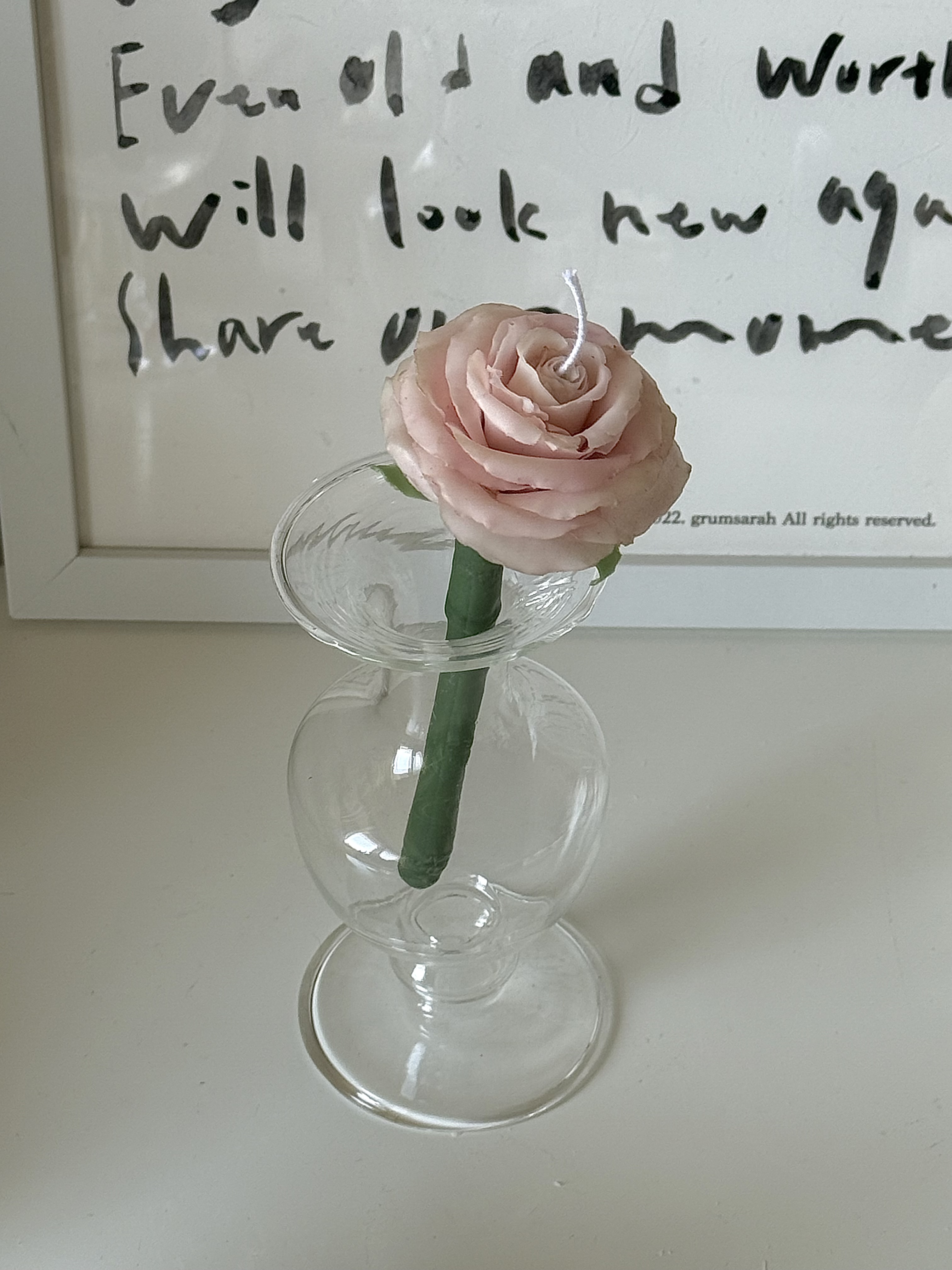 Real Flower Candle class