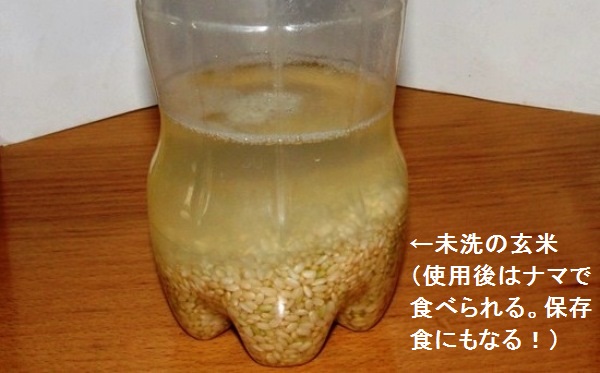 玄米乳酸菌液の作り方
