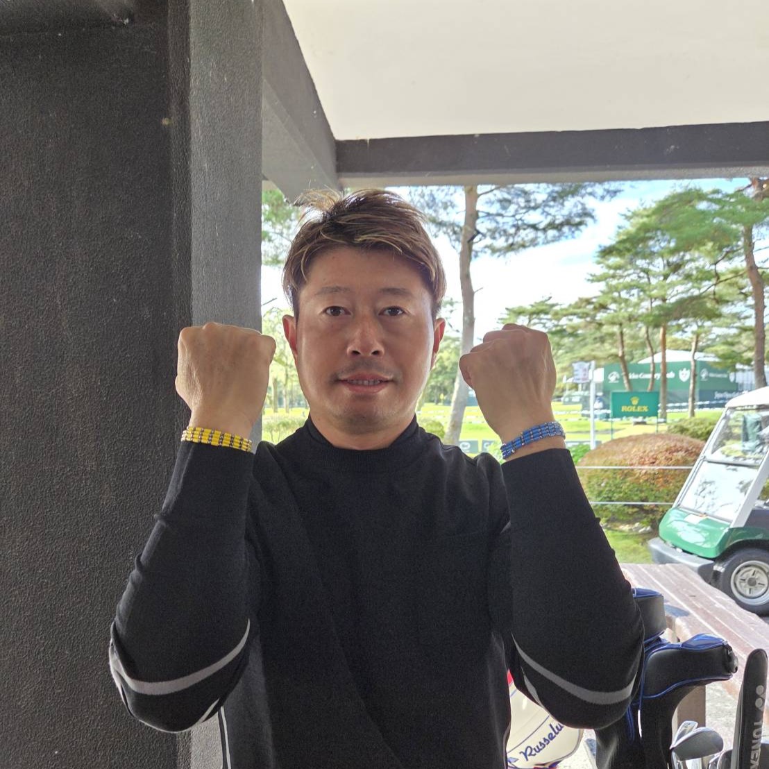 プロゴルファーの松村道央選手に愛用いただいてます✨