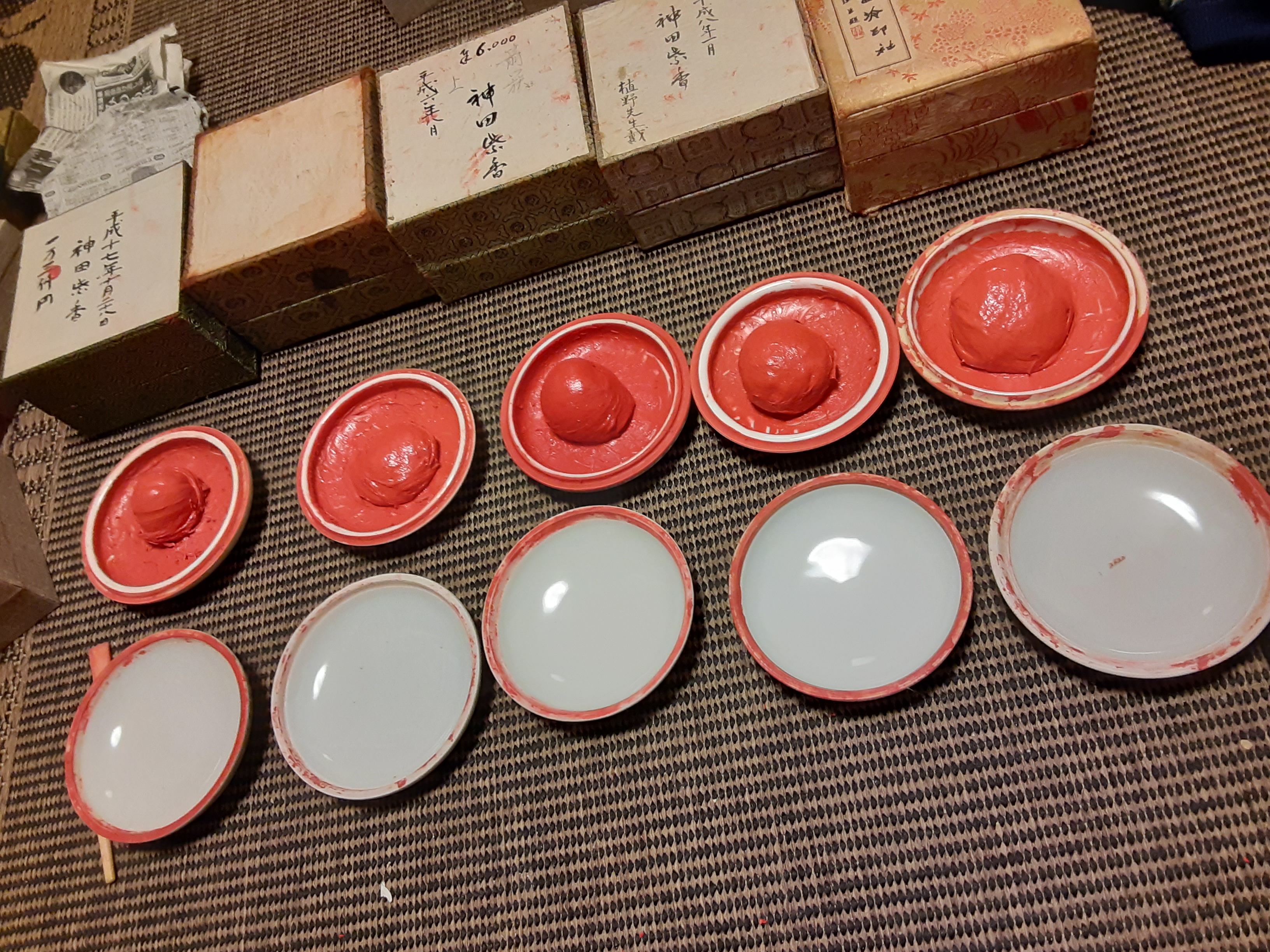 良質の印泥を入手！