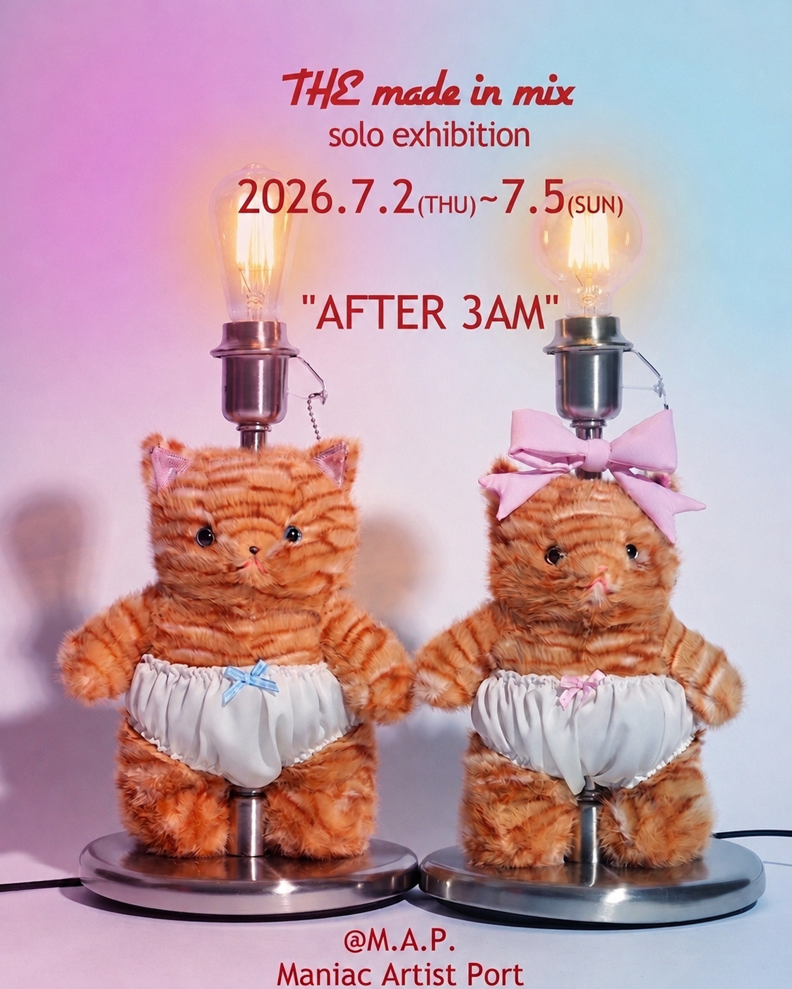 THE made in mix 個展のお知らせ