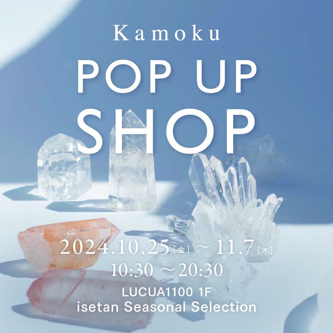 【大阪イベント情報】10/25(金)-11/7(木)LUCUA1100　1階