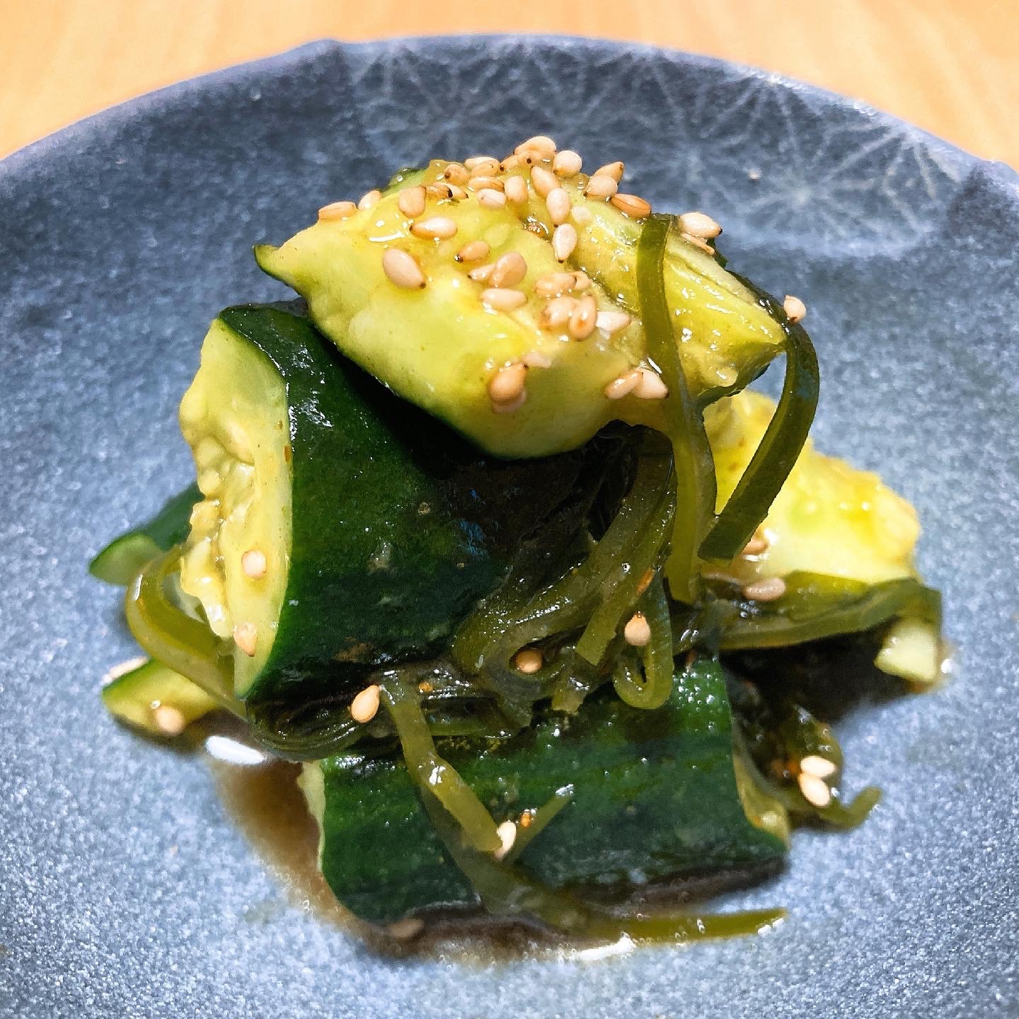 ソーメン昆布ときゅうりパクパク和え