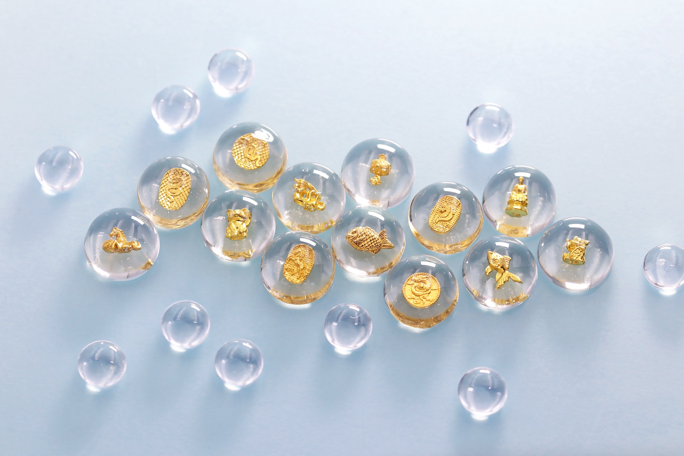 純金のドロップシールが誕生します