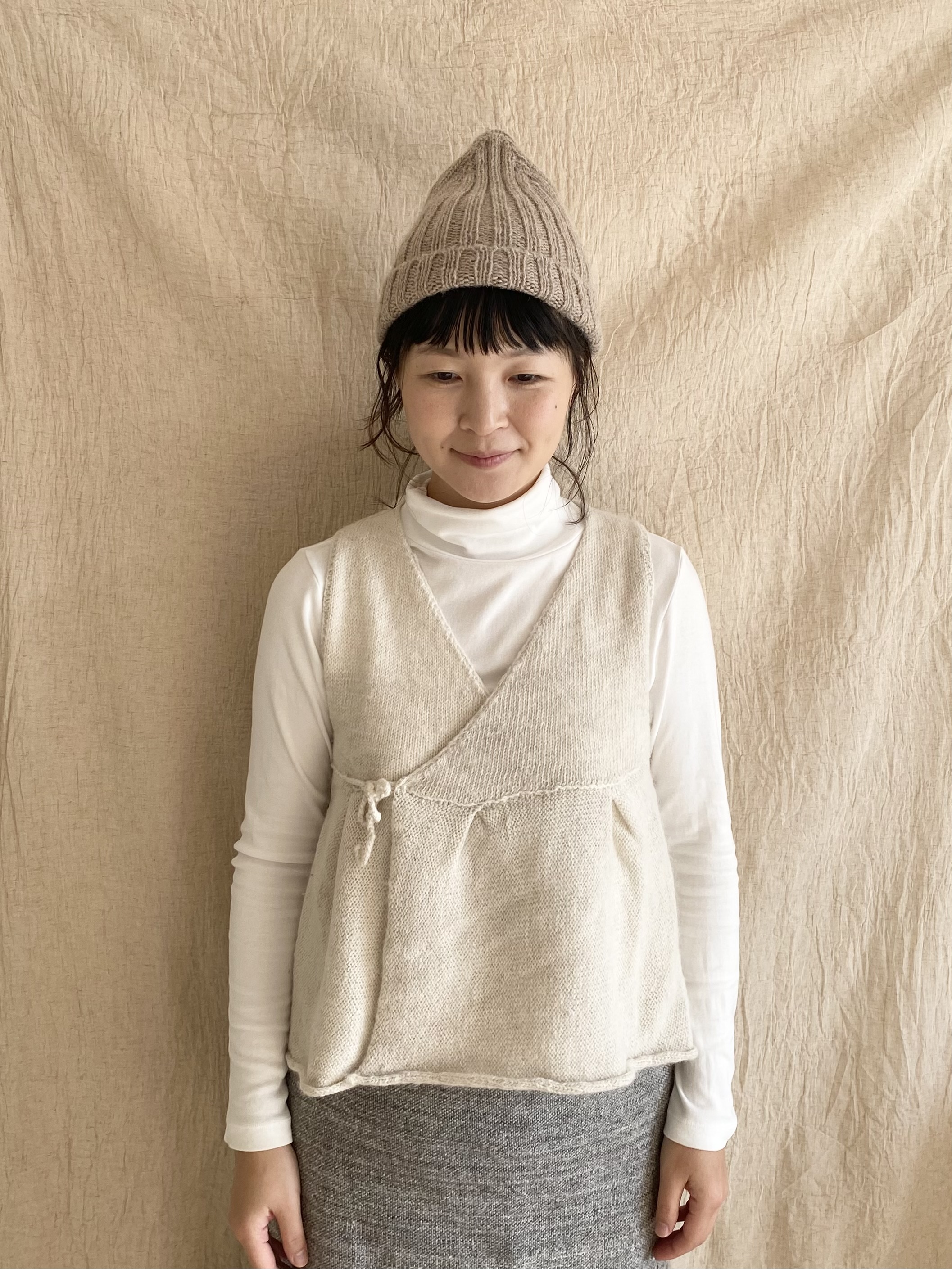 アルパカのカシュクールベスト PUENTE