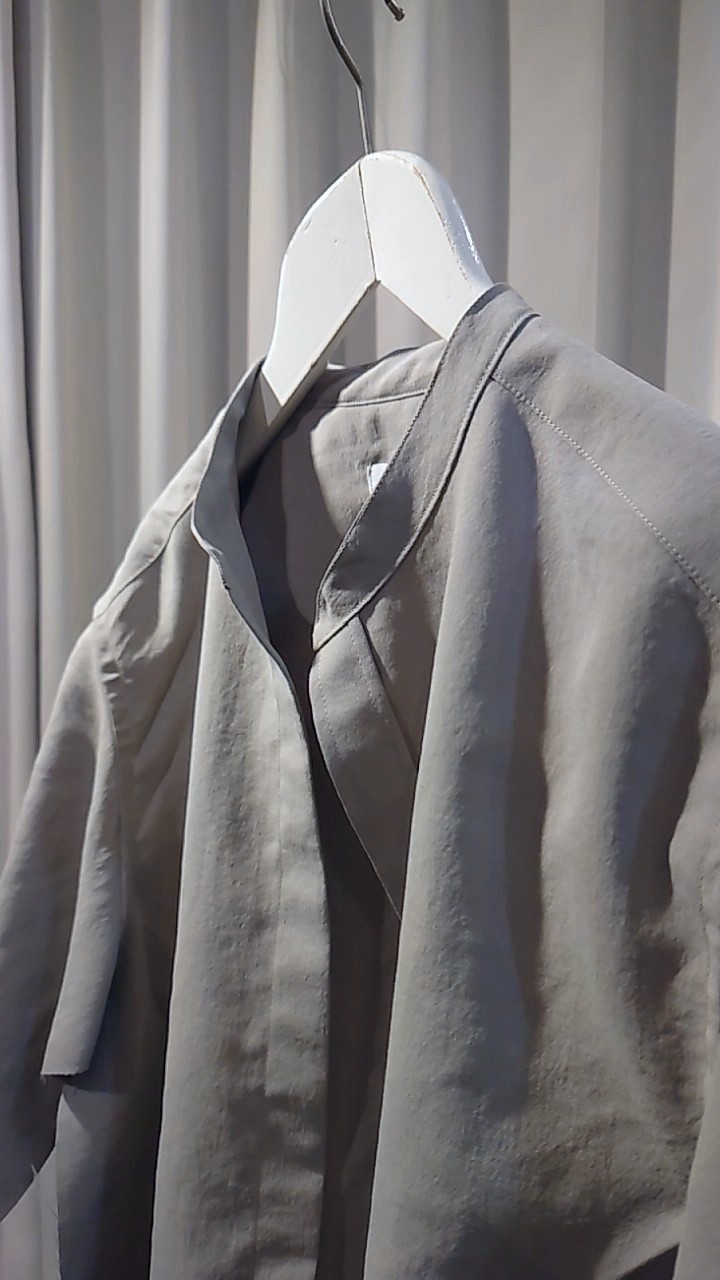 CUSTOM ORDER BAND COLLAR SHIRT