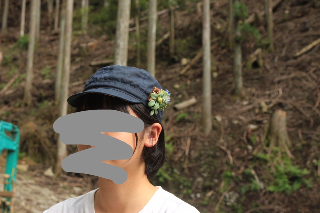 試着画像3 ブッシュクラフトキャップ