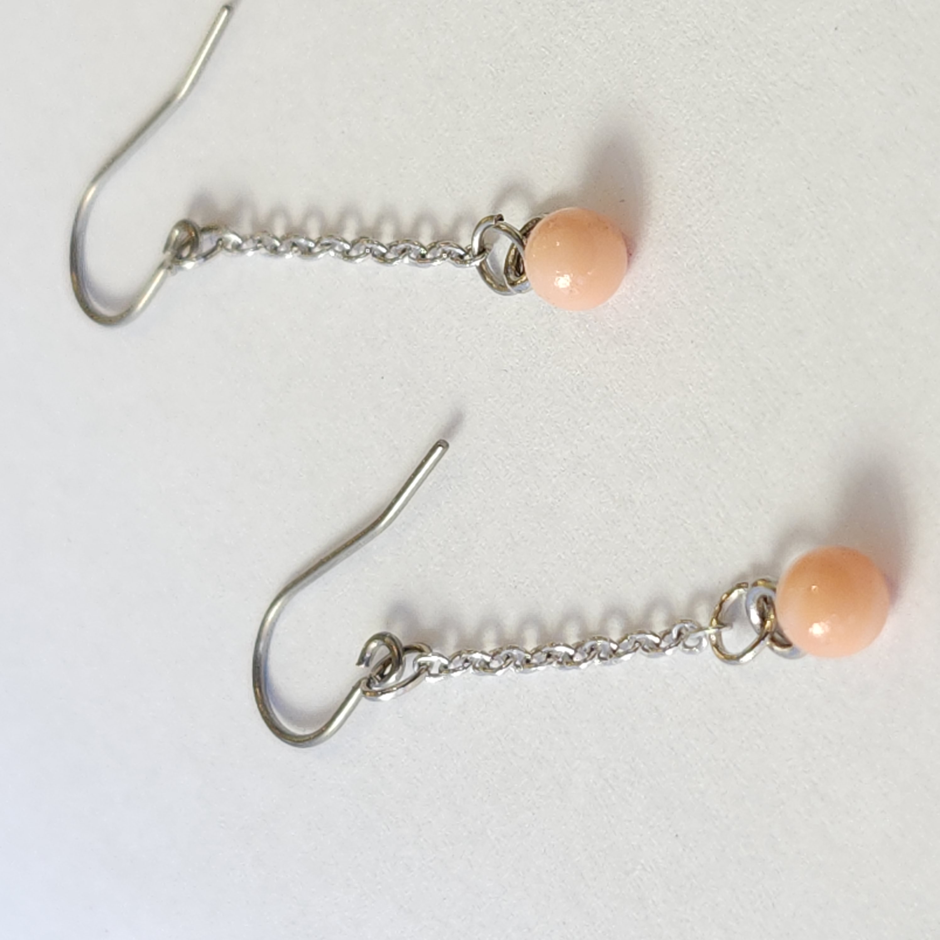 【新掲載】いつものアクセサリーに♪　お手頃な深海珊瑚のピアス