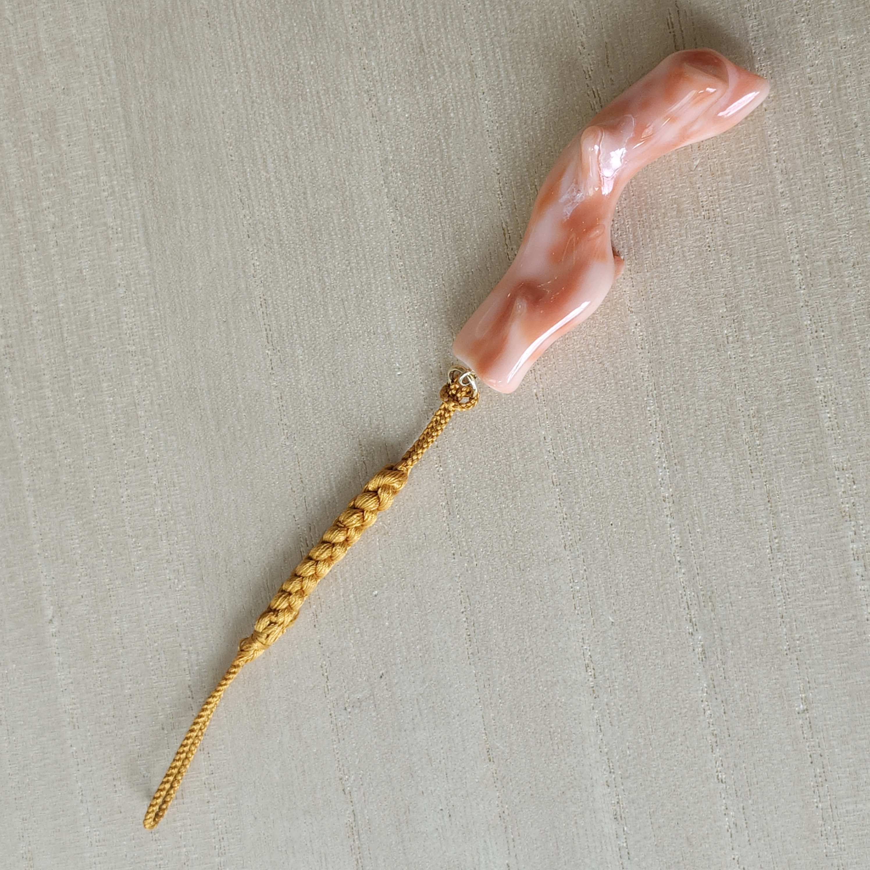 【新掲載】深海珊瑚枝根付