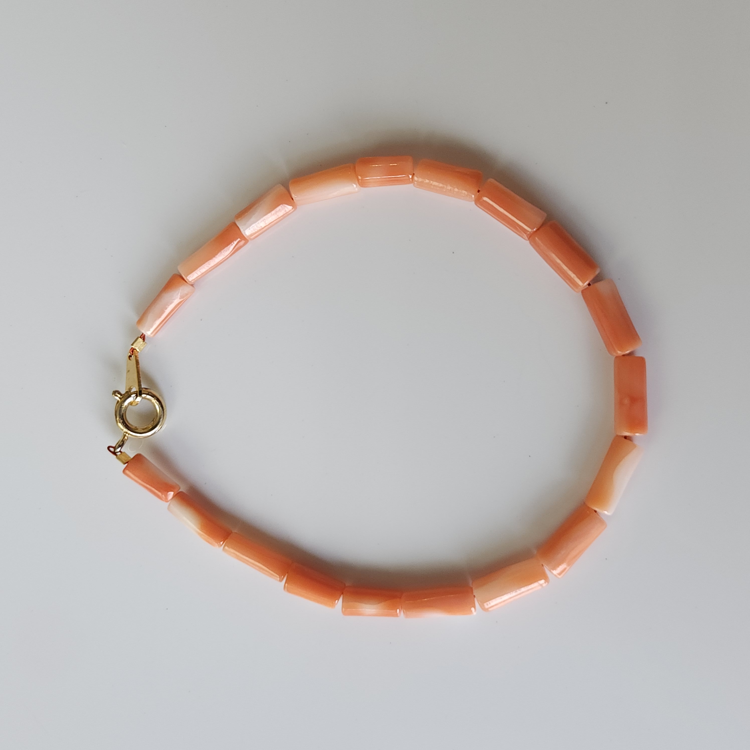 【新掲載】宝石珊瑚ブレスレット