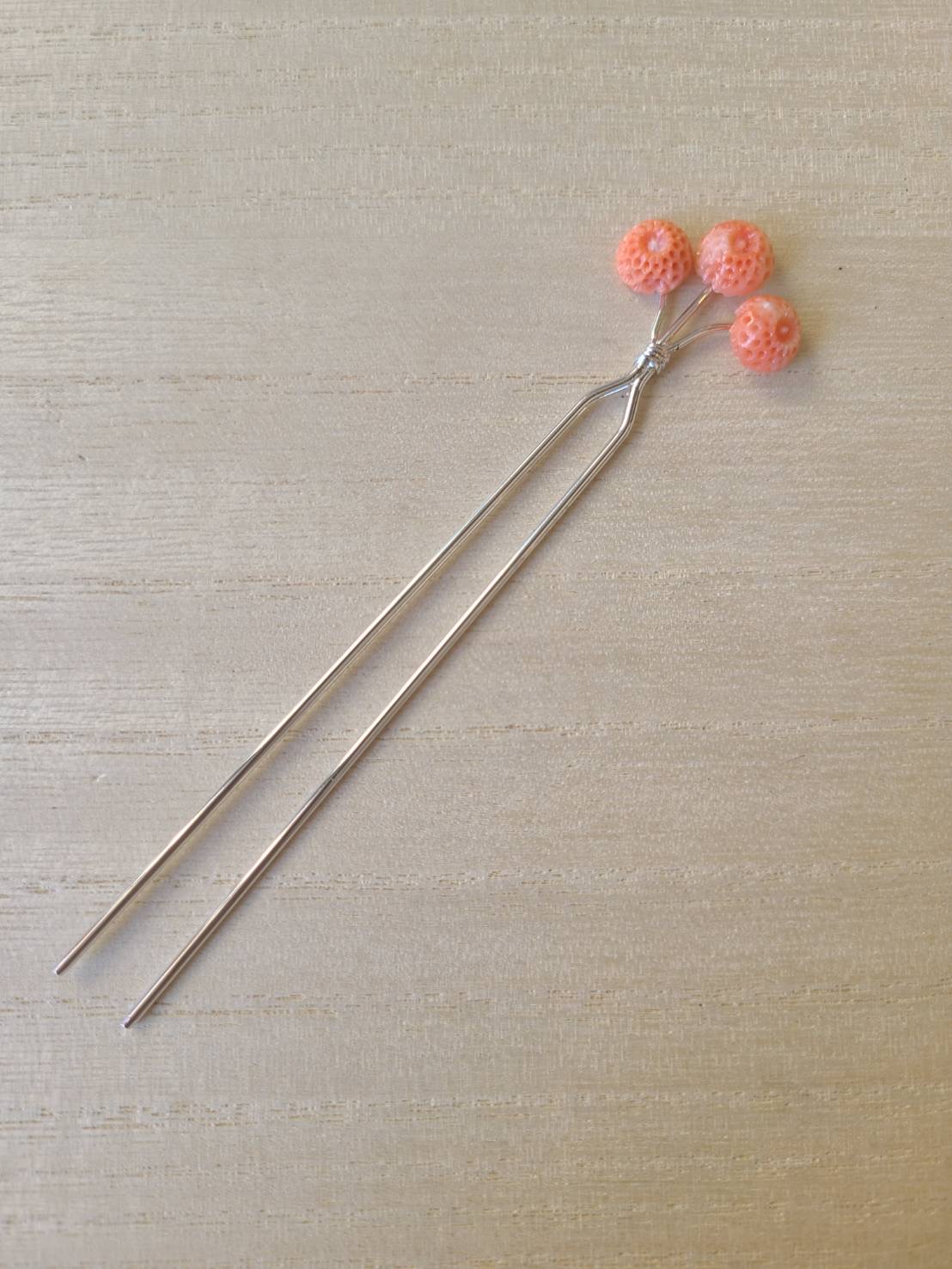 新商品　万寿菊のかんざし　を追加しました