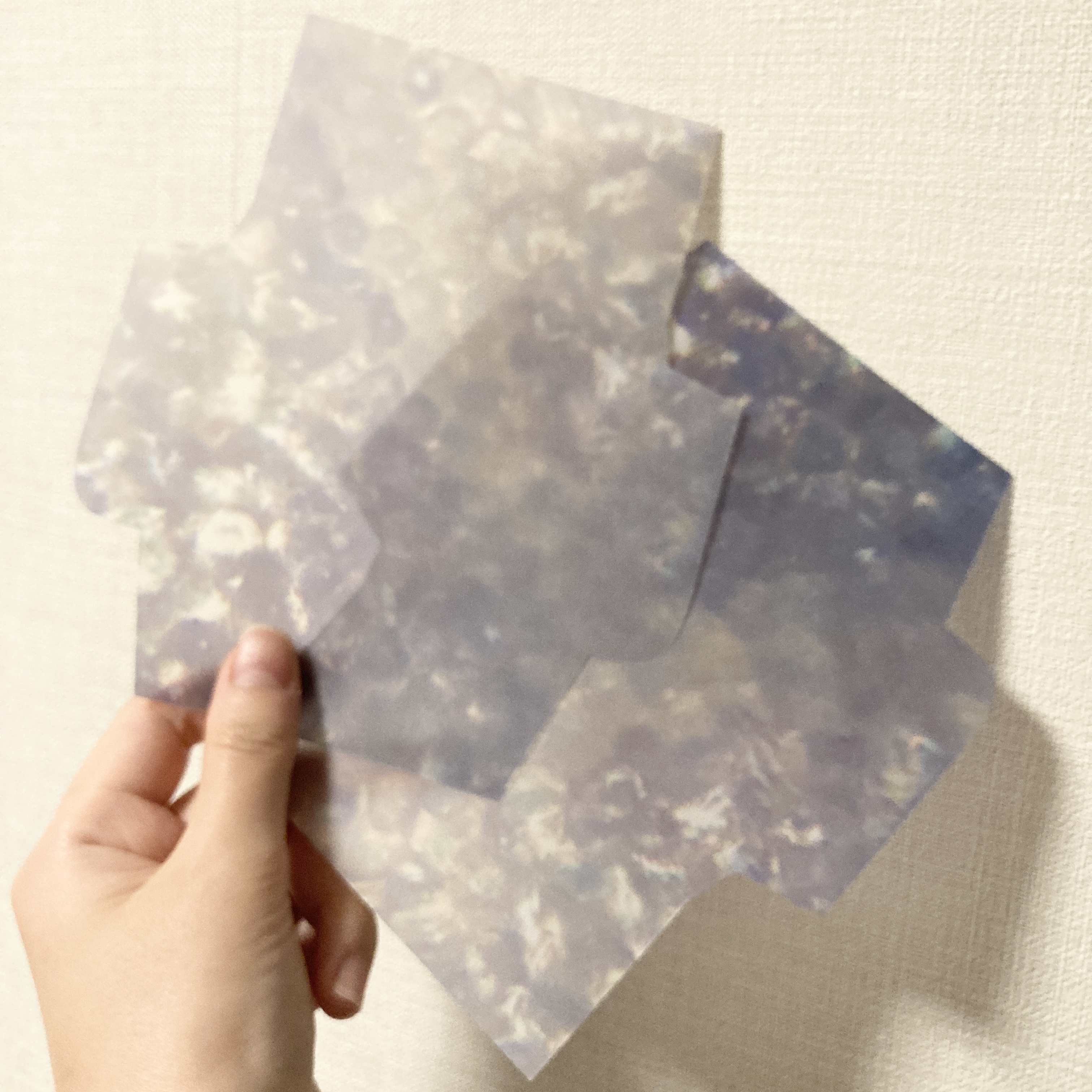封筒できました