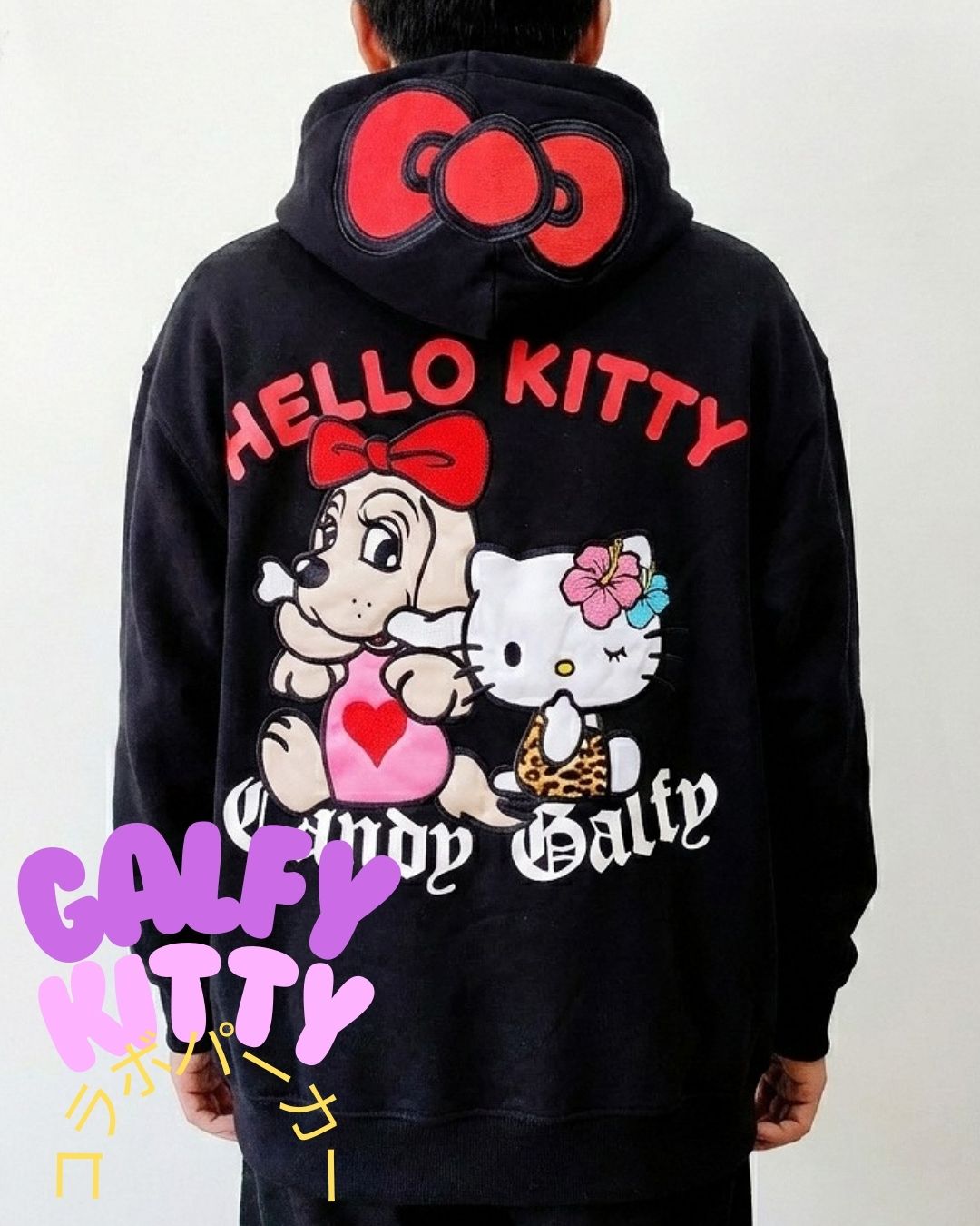 ガルフィー×キティ　コラボ　仲良しパーカー