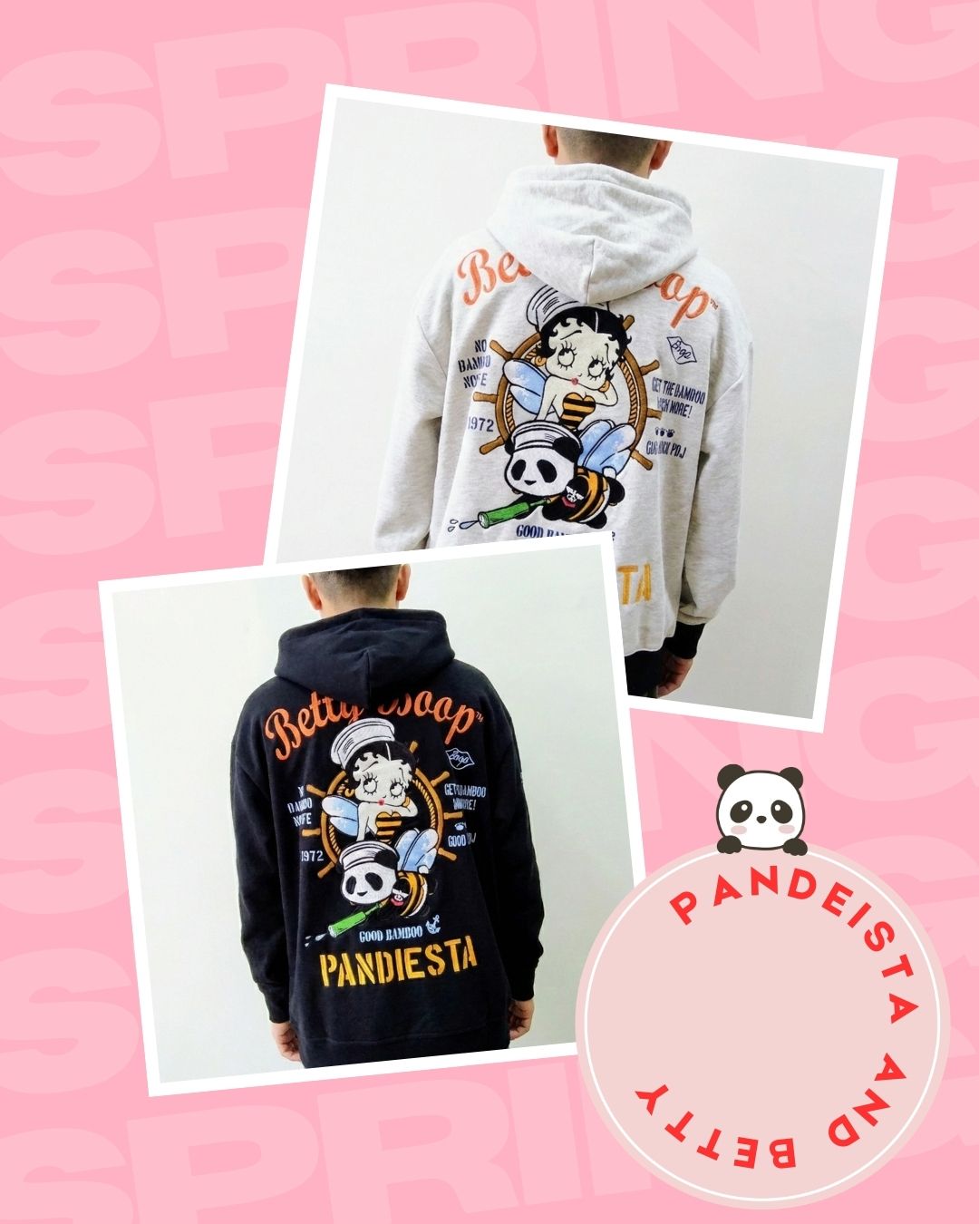パンディエスタ×ベティちゃん　コラボパーカー