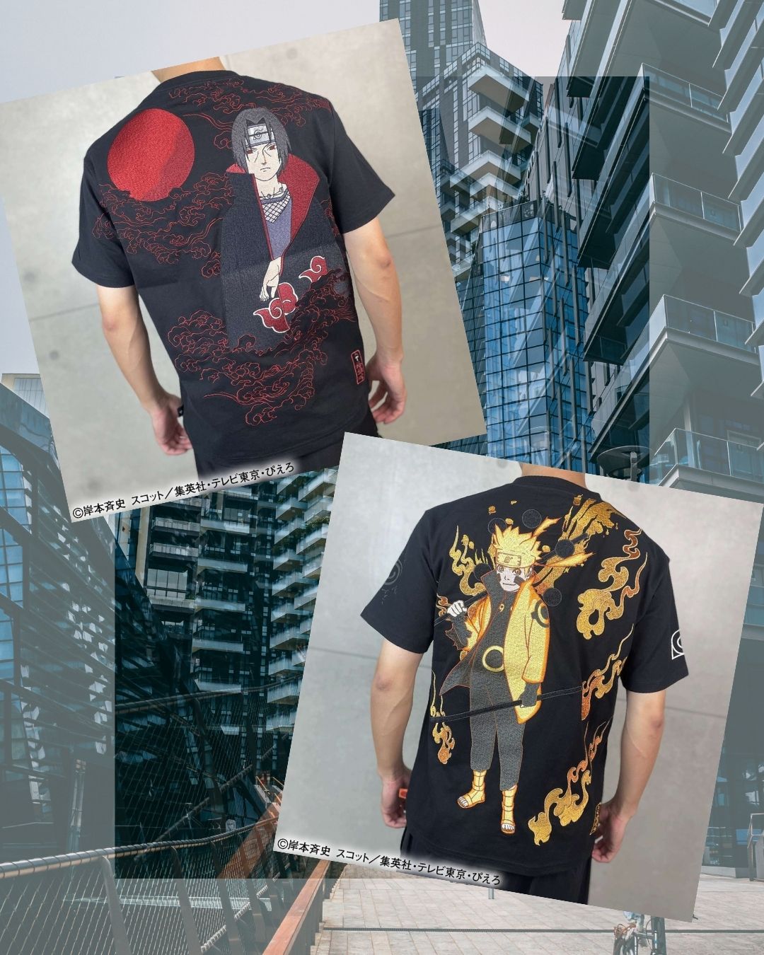 NARUTO　絡繰魂　コラボTシャツ