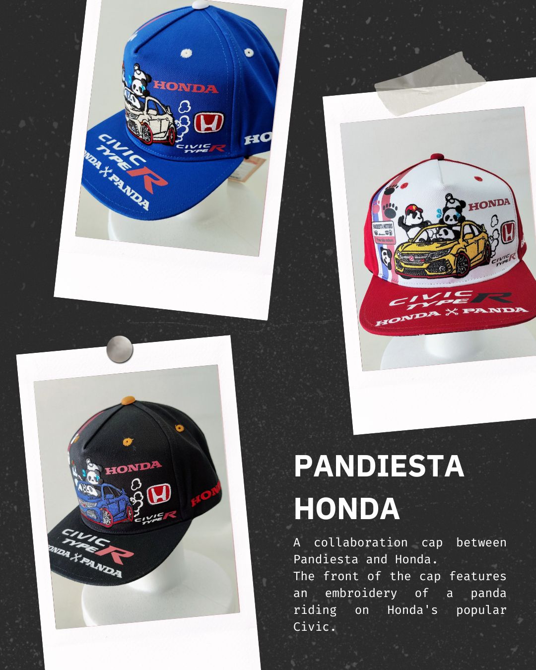 PANDIESTA　HONDA　コラボキャップ　CIVIC