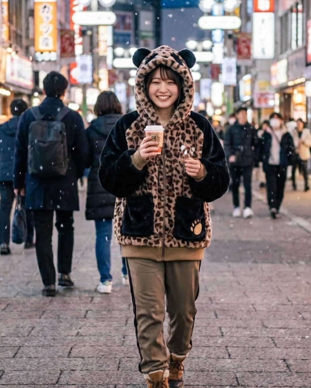 パンディエスタ　フワモコパーカー