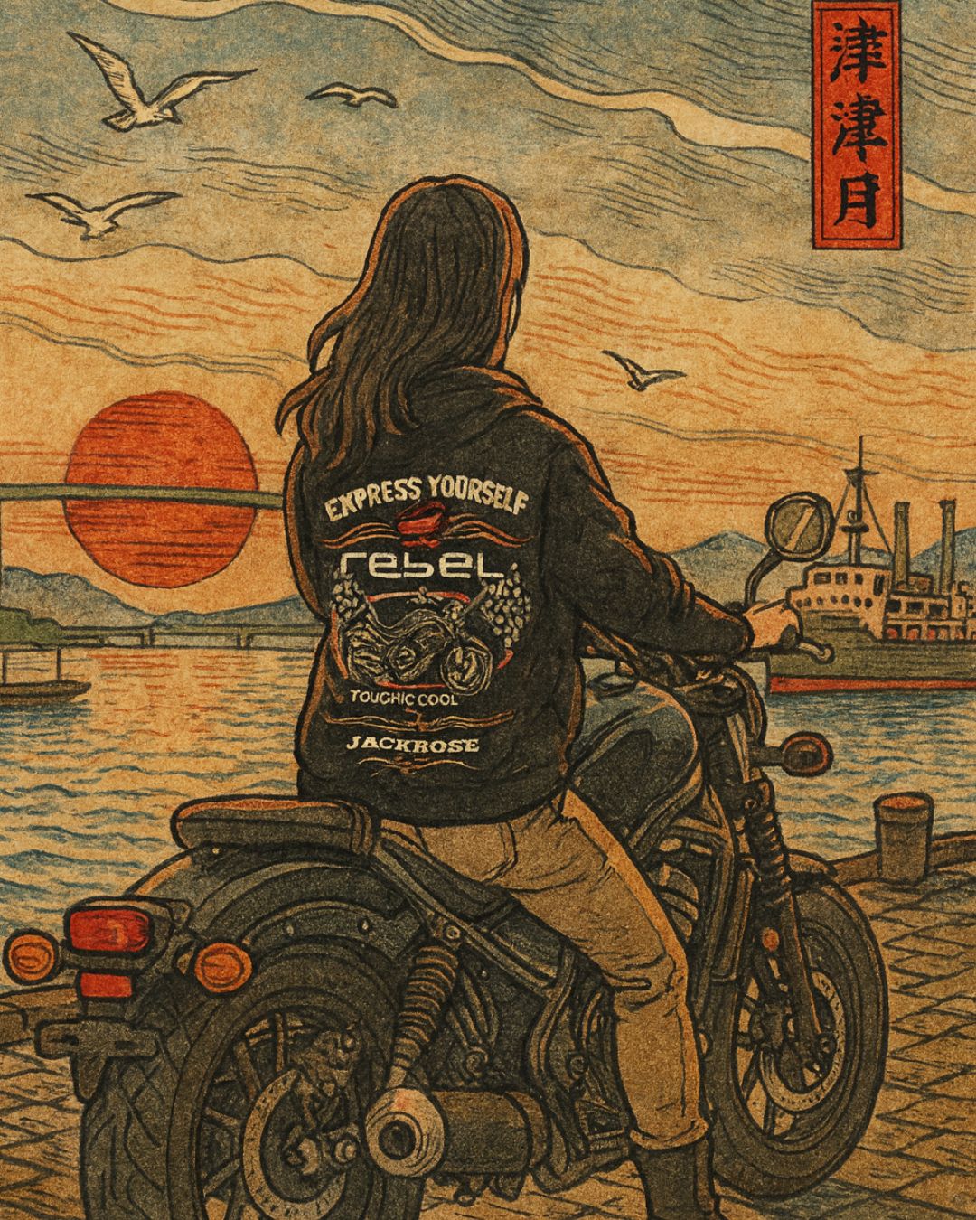 JACKROSE HONDA コラボパーカー