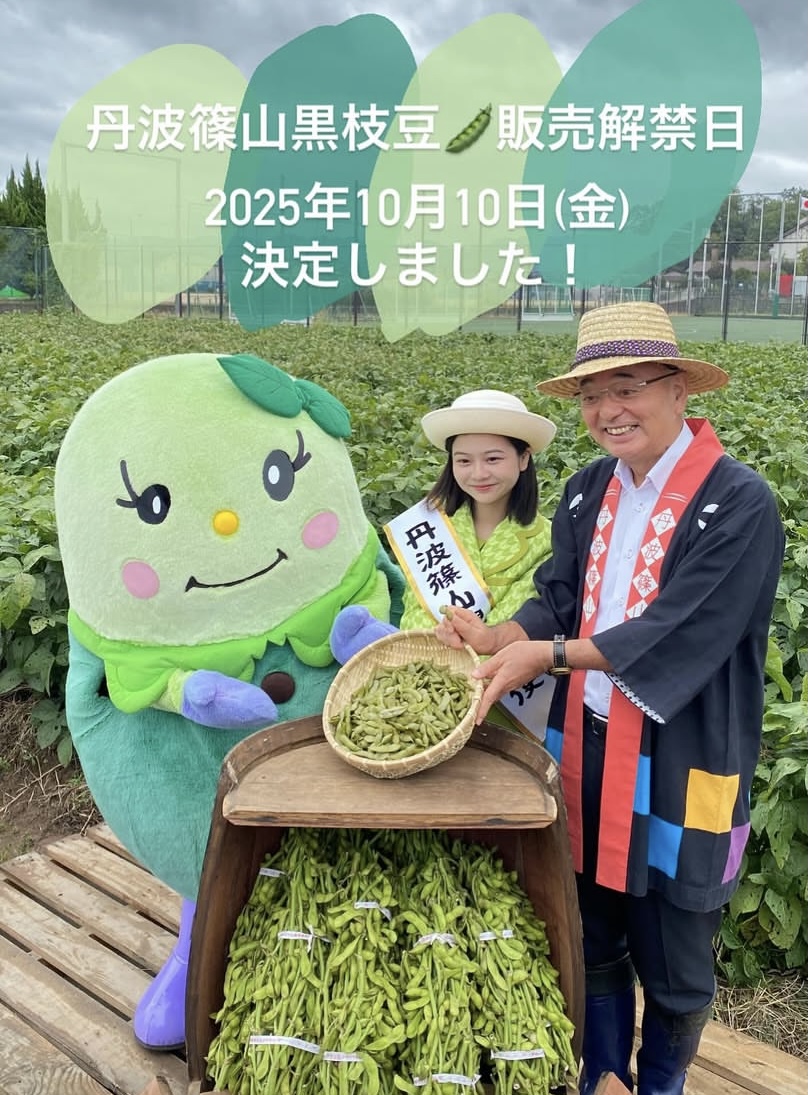 黒枝豆 販売解禁日決定!