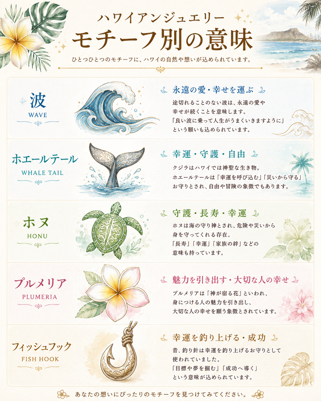 🌺モチーフで選ぼう🌺