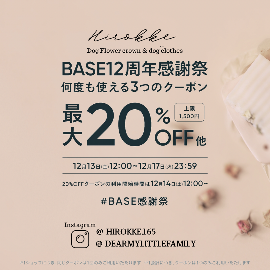12/13-12/17 お得な情報