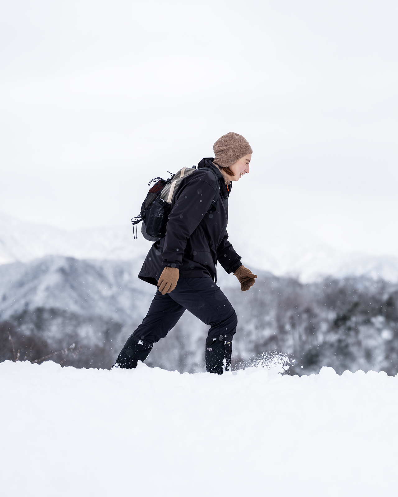 Seion Beanie × Seion Half Zip × Mountain Smock