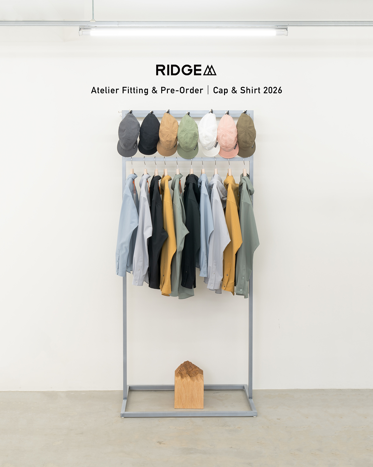 Atelier Fitting & Pre-Order｜Cap & Shirt 2026