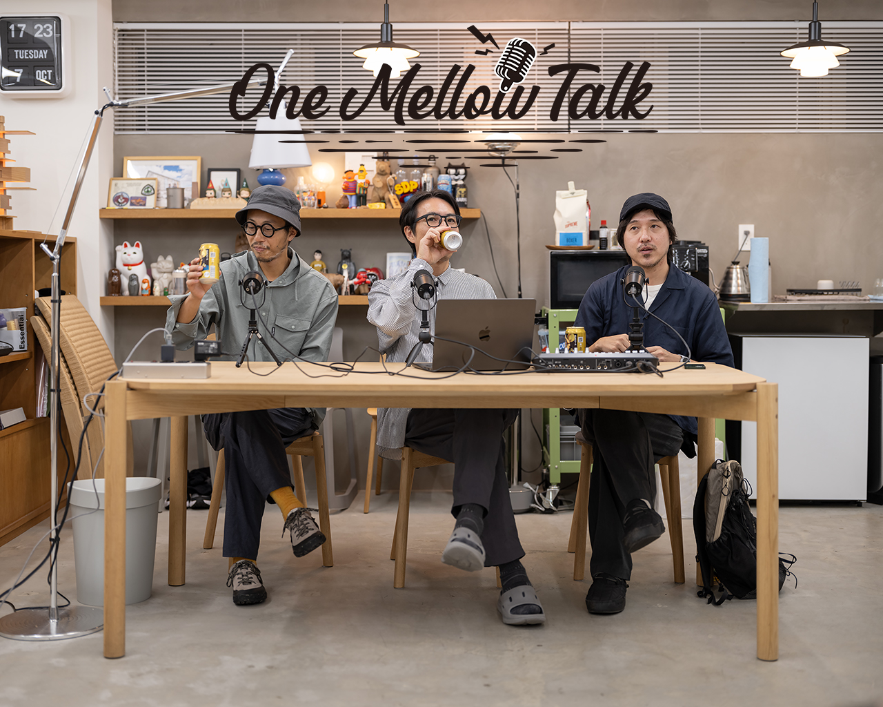 Podcast "One Mellow Talk”# 34が公開されました。