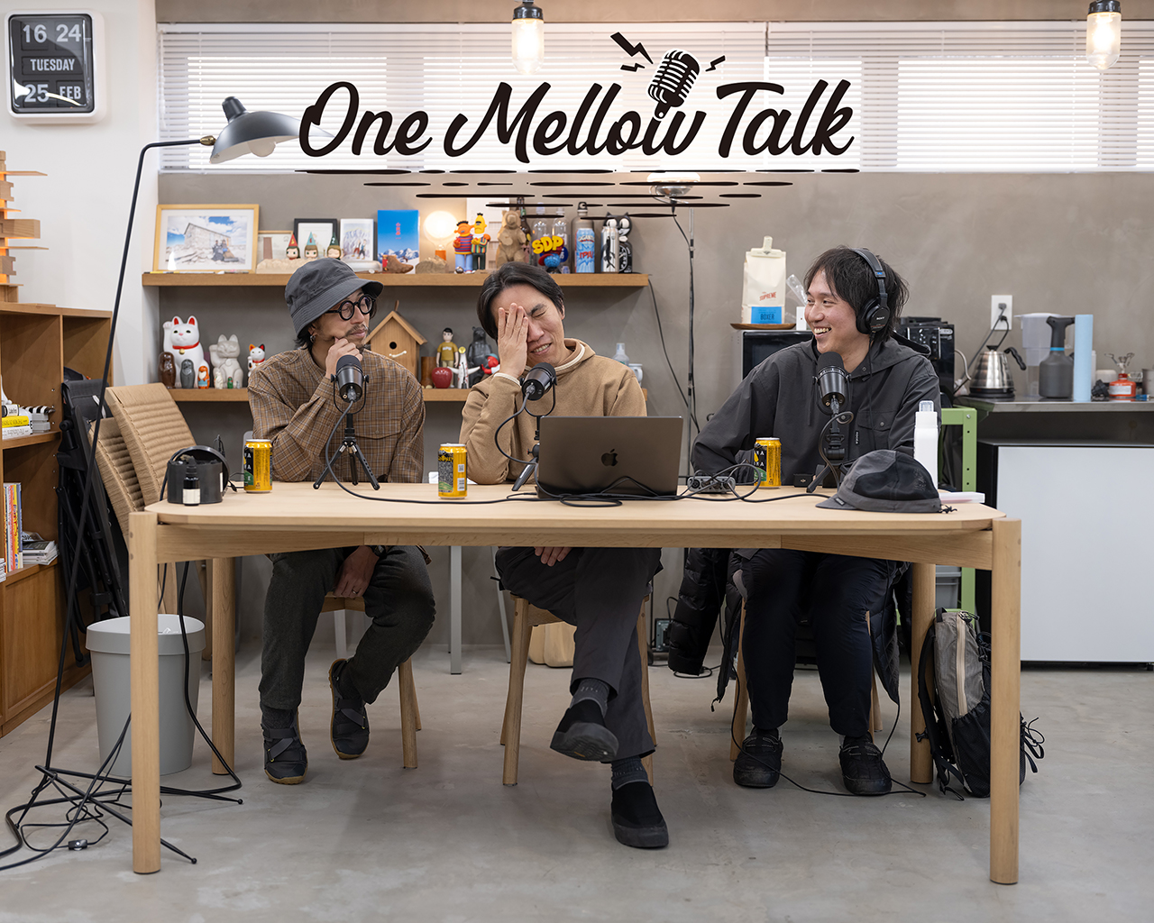 Podcast "One Mellow Talk”# 19が公開されました。