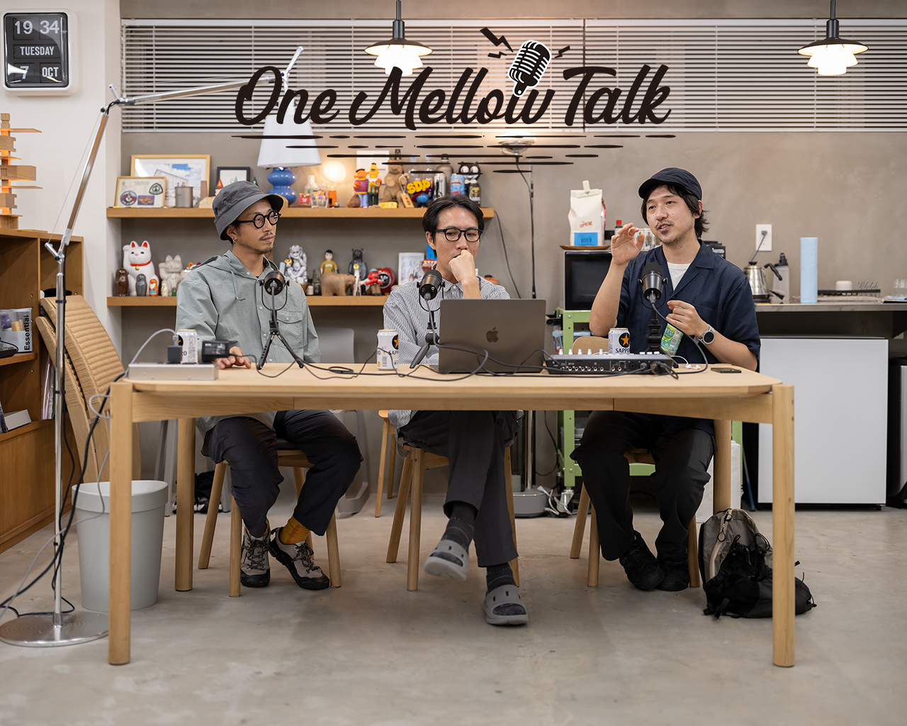 Podcast "One Mellow Talk”# 35が公開されました。