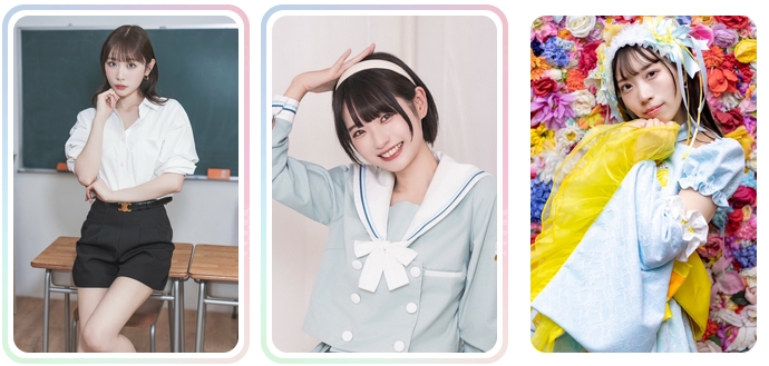 2025年6月7日（土）月詠乃愛(私服のみ)、末永みゆ、星名はる フレッシュ撮影会【セッション】情報
