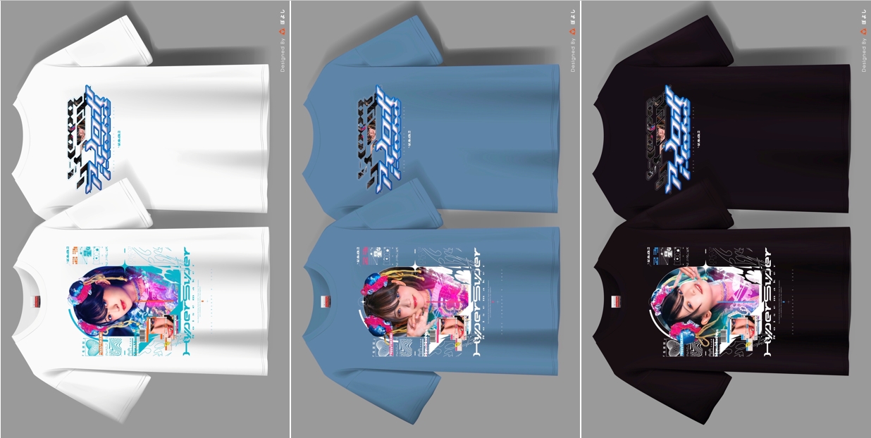 2025年2月24日(月祝) 星名はる生誕祭グッズ【半袖Tシャツ】販売のお知らせです。