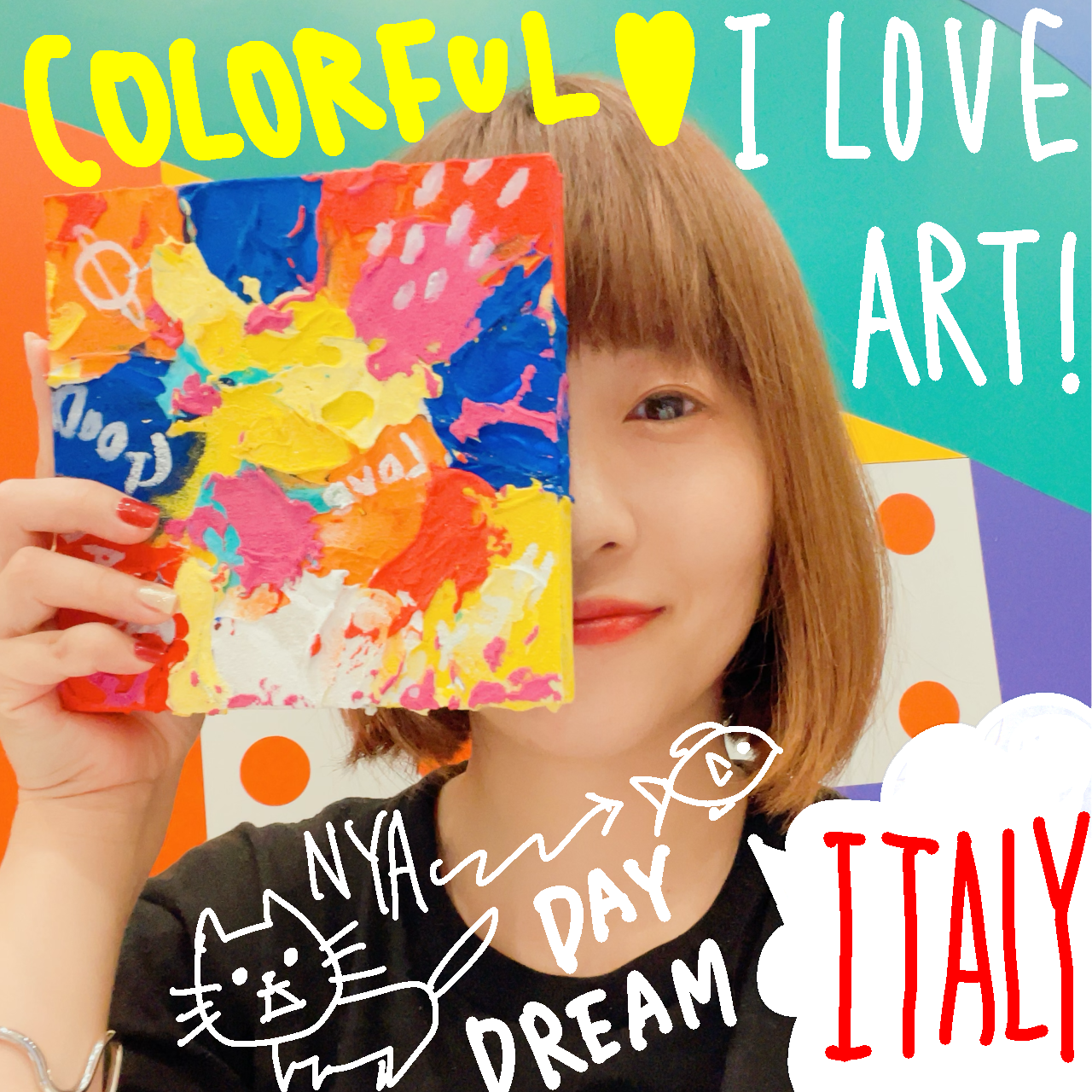 小さな作品は旅行にも最適！
