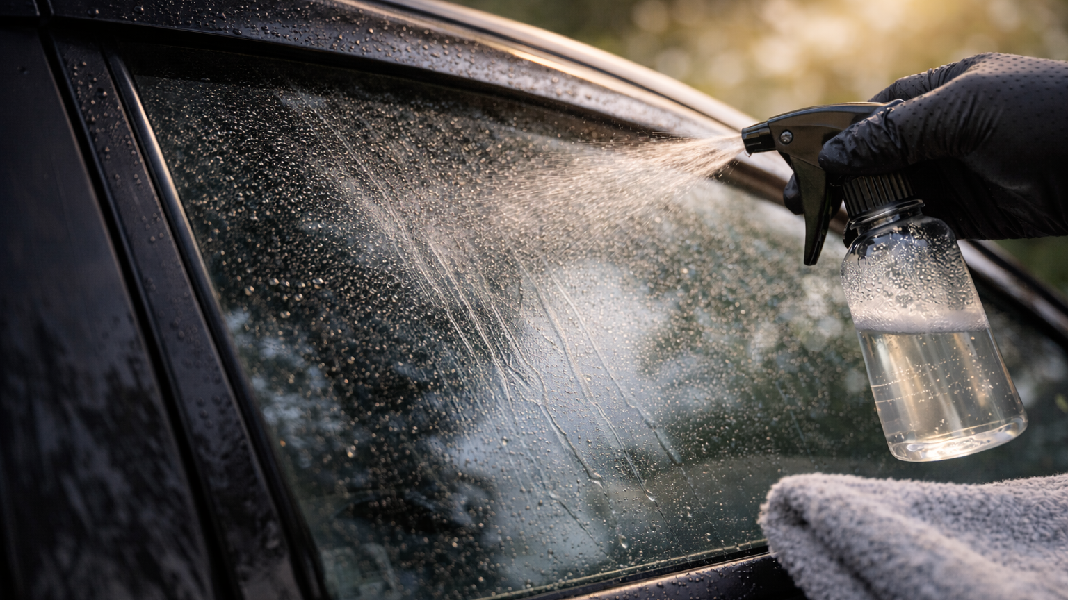 すぐできる！窓ガラスの拭き跡が乾いた後に浮く理由と対策