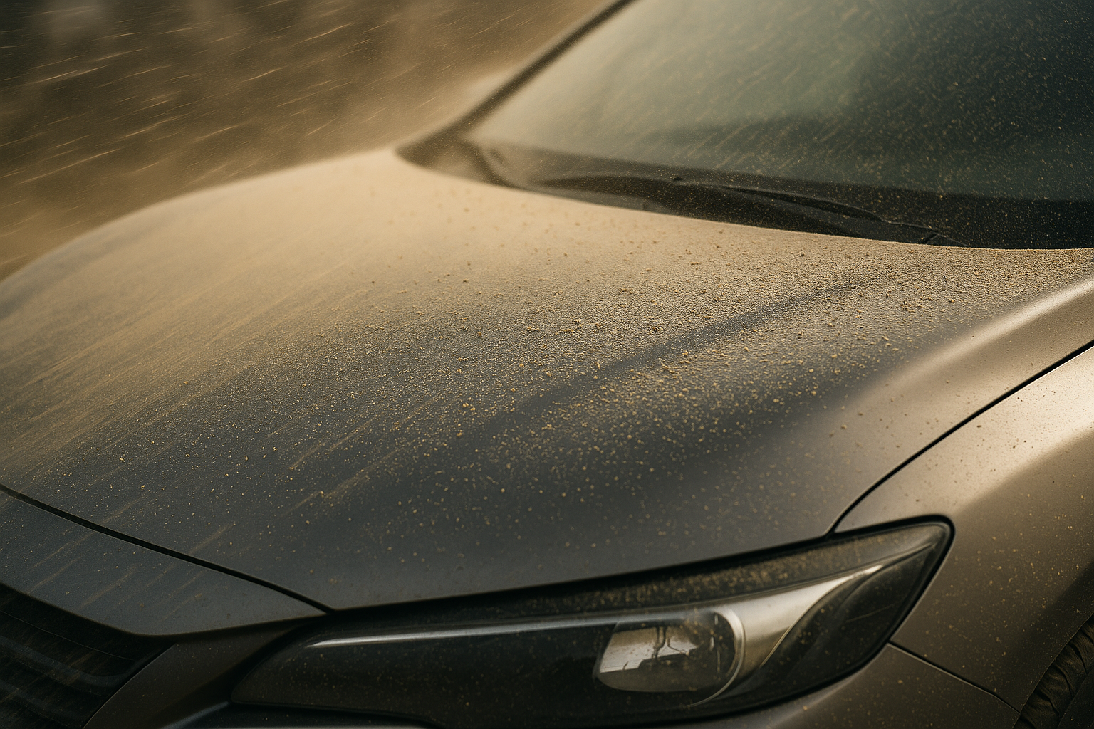 強風後の洗車は注意!砂埃キズを防ぐ中性シャンプー×スリットスポンジ