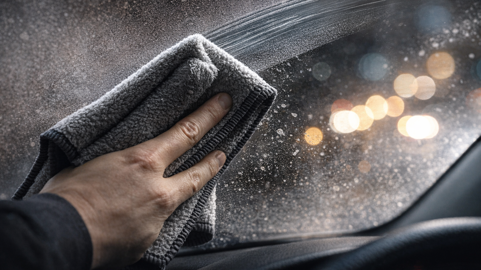 拭きスジが残らない内窓拭き｜白モヤが出る“やりがち”対策