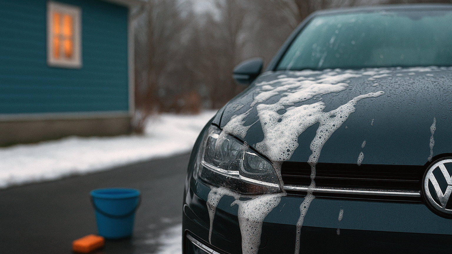 冬の洗車はココが違う|中性シャンプーで被膜を守る理由