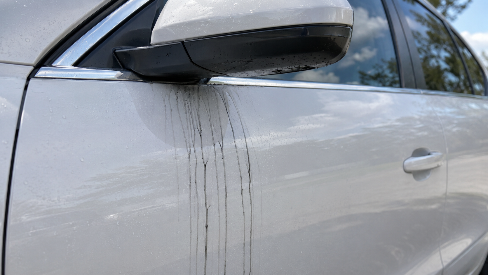 黒い筋がまた出るのはなぜ？雨だれ汚れが戻る理由と落とし方