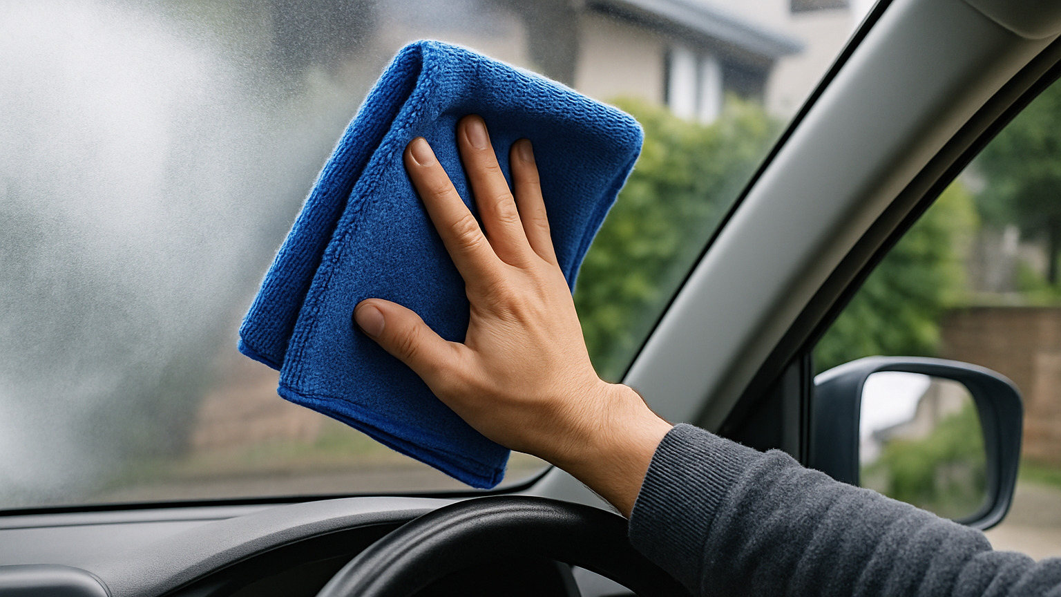 内窓の白モヤを秒で消す｜ガラスタオル仕上げの極意
