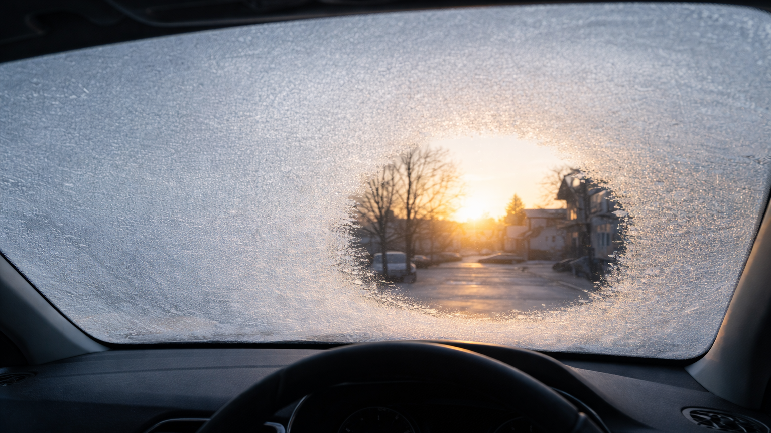 冬の結露・霜対策｜拭き跡が残らない朝の時短ルーティン
