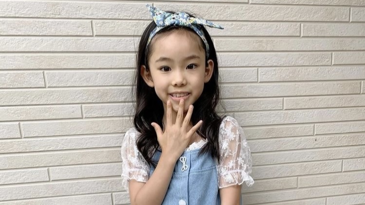 着画♡リバティ風小花柄リボンターバン