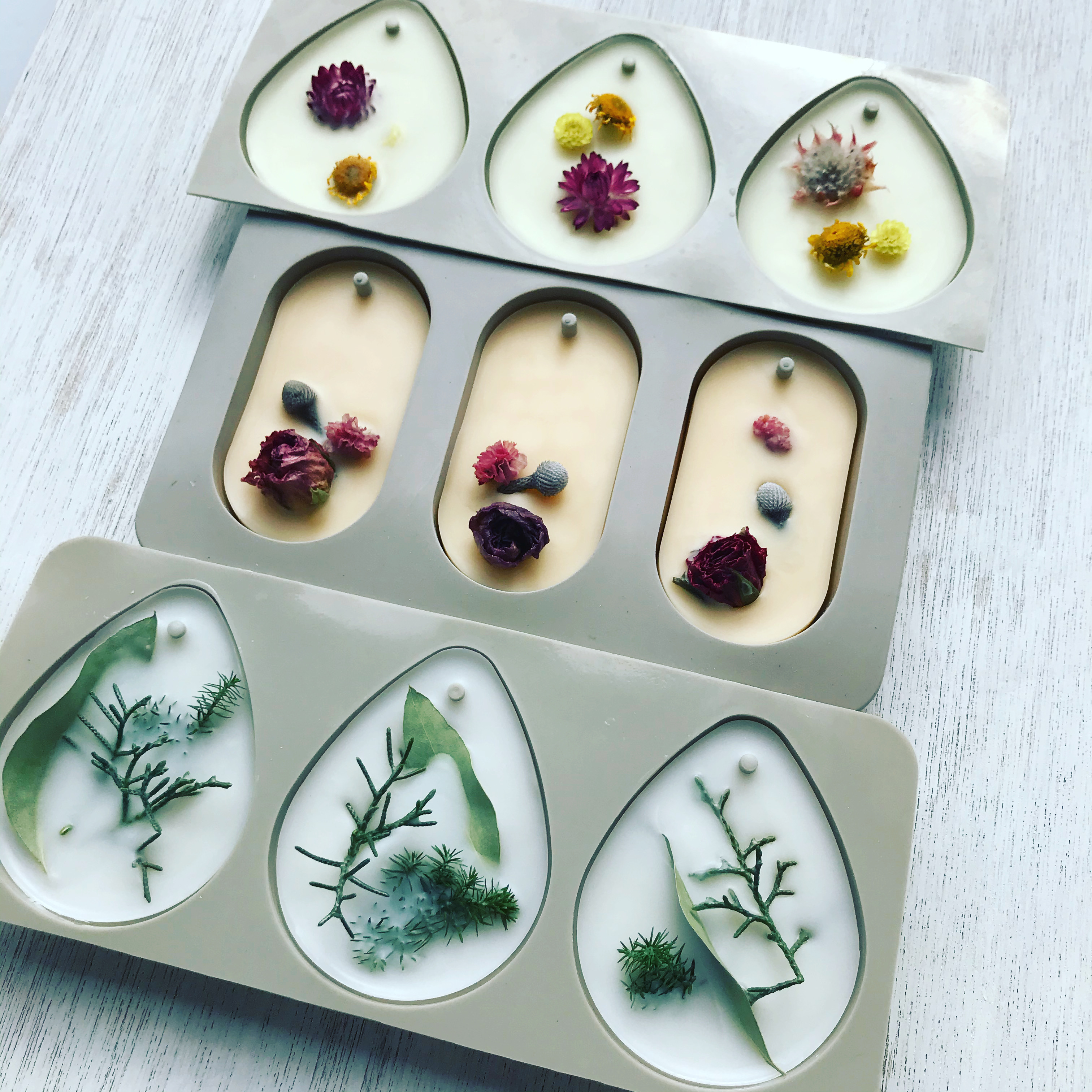 冬のアロマワックスバー