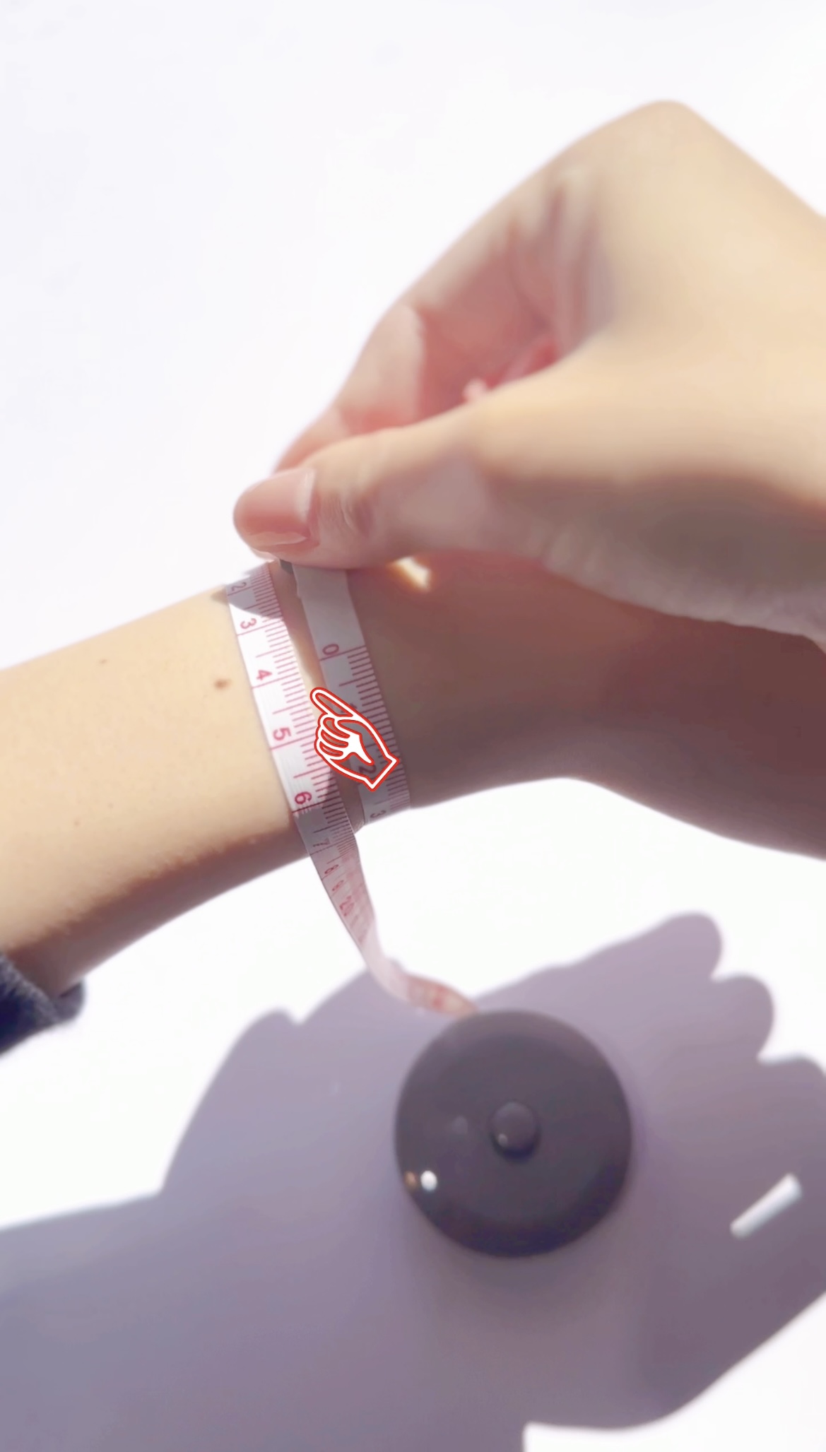 腕時計のブレスレットサイズの測り方