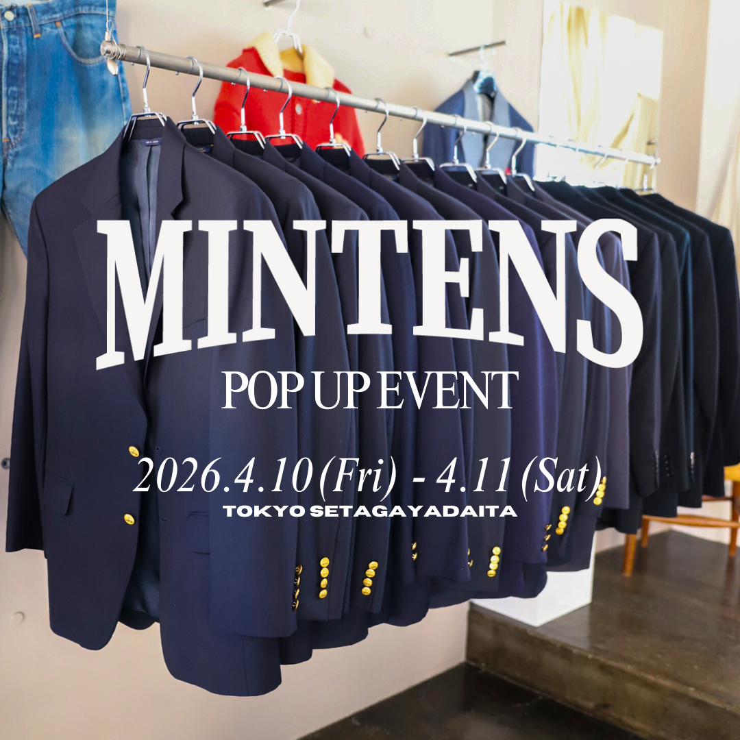 2026.4.10(金) ~ 4.11(土) ポップアップストア @東京・世田谷代田