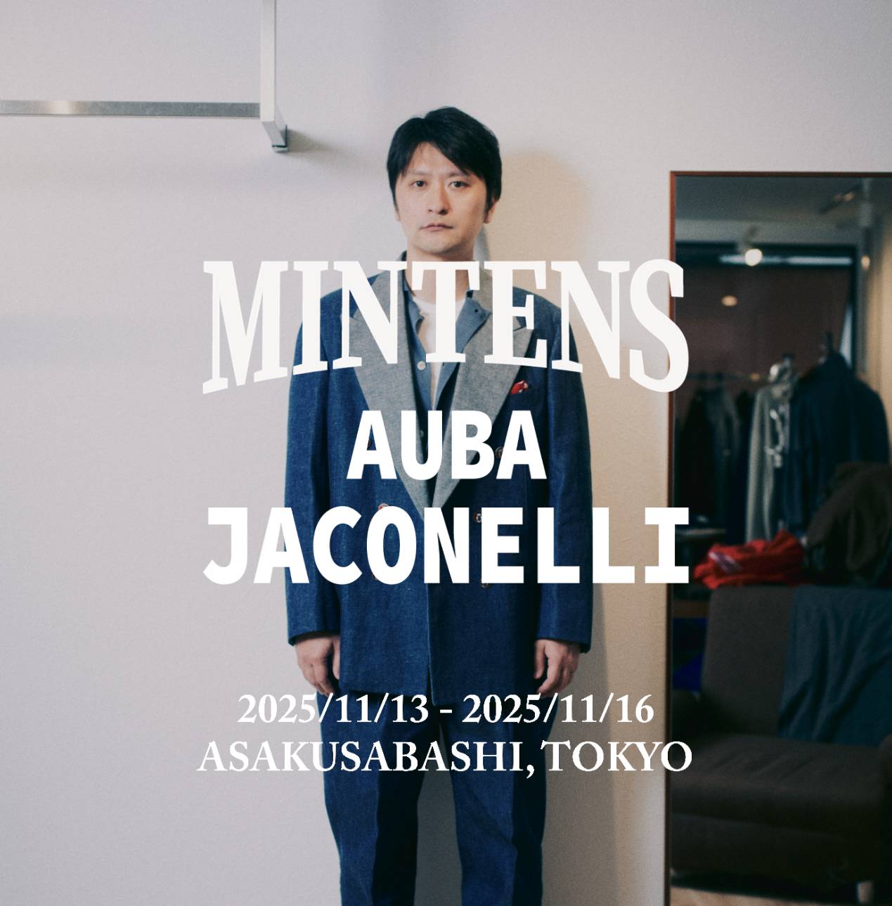 2025.11.13(Thu) ~ 11.16(Sun) POP UP STORE @東京・浅草橋