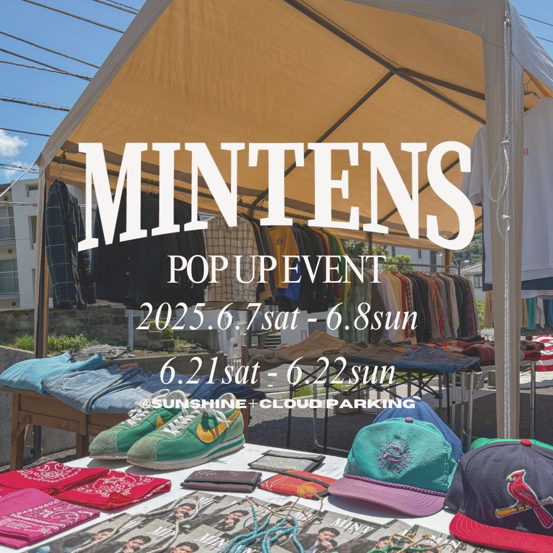 2025.6.7~8、6.21~22  POP UP STORE ＠葉山SUNSHINE＋CLOUD
