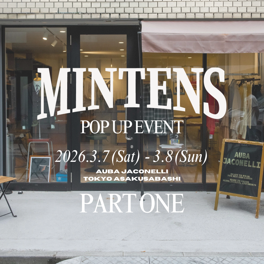 2026.3.7(土) ~ 3.8(日) ポップアップストア @東京・浅草橋|PART 1