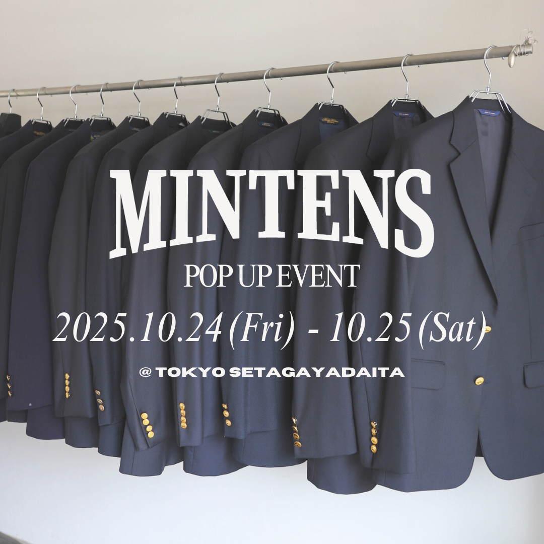 2025.10.24(金) ~ 10.25(土) POP UP STORE @東京・世田谷代田